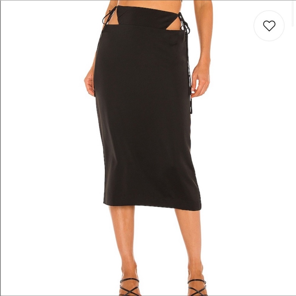 NBD Delfino Midi Skirt Size: L